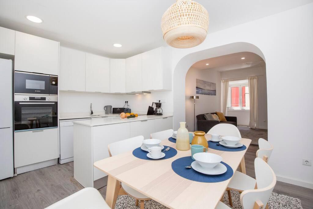 ליסבון Santa Marta Cozy Apt W/ Ac מראה חיצוני תמונה